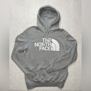 North Face Hoodie Sweatshirt Heather Gray Mens Small